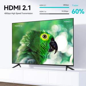 Adaptateur HDMI Magnétique Mâle à Femelle, 90 Degrés, 4K, 120Hz, HDTV 2.1, Adaptateur pour Ordinateur Portable, Type c, 8K - Product Image 3