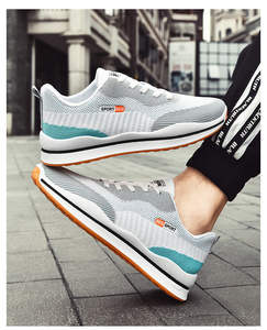 Nuevo Producto de Verano, Zapatos Deportivos Casuales para Parejas, Zapatos Ligeros para Hombre, Tejidos y Transpirables, de Corte Bajo, con Punta Redonda y Planos, Zapatos para Mujer - Product Image 3