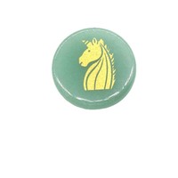 Disque rond en cristal naturel sculpté en forme de licorne de 25 mm, pierre semi-précieuse, figurine animale, décoration Feng Shui pour la maison, vente en gros