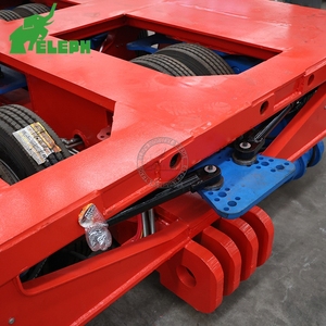 <span class=keywords><strong>Remolque</strong></span> de Plataforma Baja Usado de Servicio Pesado, 8 Líneas, 16 Ejes, 220 Toneladas, Cuello de Cisne, Modular, de <span class=keywords><strong>Segunda</strong></span> <span class=keywords><strong>Mano</strong></span> - Product Image 5