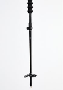 Bâton <span class=keywords><strong>de</strong></span> <span class=keywords><strong>ski</strong></span> télescopique en carbone graphite en deux parties avec poignées en mousse EVA étendues - Product Image 5