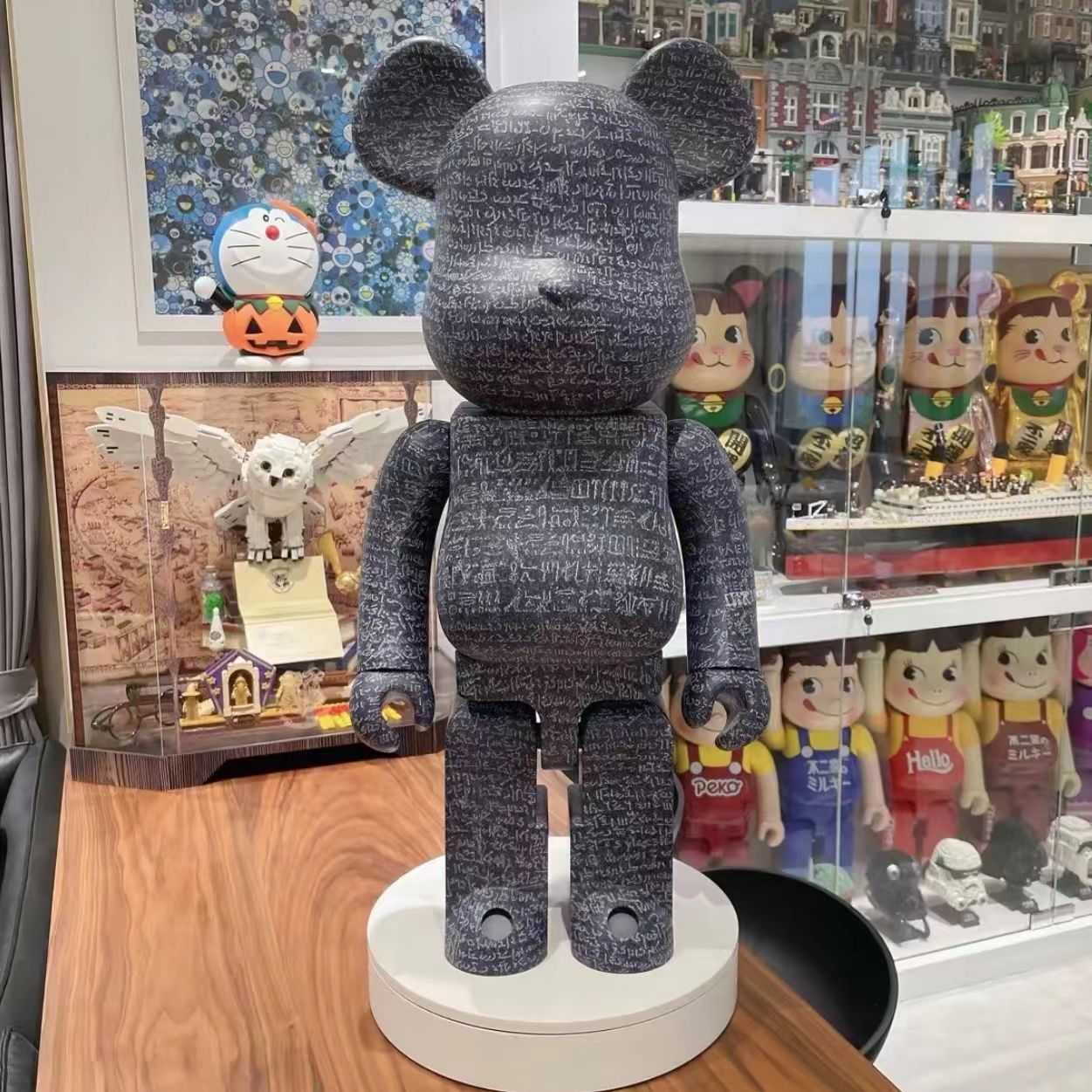 1000% Bearbrick the Rosetta Stone Museum Model Anime Action