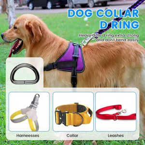 Pack Heavy Duty Metal D Ring Inch Inside Diameter Mm Thickness For Key <b>Chain</b> <b>Dog</b> <b>Collars</b> Webbing Buckle - Product Image 6