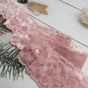 Bande élastique tricotée en nylon et polyester en gros, bande de ceinture pour sous-vêtements, sacs, vêtements, chaussures, techniques plates, rouleaux fournis - Product Image 1