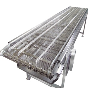 Hoogwaardige voedselveilige metalen gaasbandtransportbandmachine met meerdere soorten gaasbanden beschikbaar voor de voedingsindustrie - Product Image 5