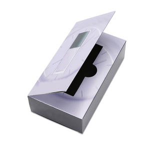 Emballage cadeau d'huile de parfum de luxe <span class=keywords><strong>Victoria</strong></span> <span class=keywords><strong>Secret</strong></span> Boîtes en papier recyclé avec revêtement UV Sérum de soin de la peau avec lèvre en verre chaud - Product Image 4