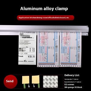 탭 그래버 알루미늄 체크 홀더 음식 취사 식당을위한 티켓 레스토랑이있는 주방 카페 보류 주문 탭을위한 펍 바 종이 - Product Image 6