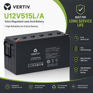 Reston New Original Vertiv Emerson <strong>UPS</strong> <strong>Battery</strong> U12V515LA Computer Room Maintenance-free <strong>Battery</strong> U12V515LA 12V150AH - Product Image 2