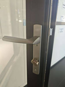 Puertas plegables de vidrio templado con aislamiento térmico de estilo nórdico insonorizado, puertas plegables de acordeón para Patio para balcón - Product Image 3