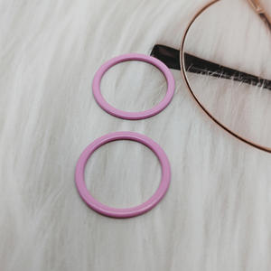 2.1cm rose couleur joint torique curseur et anneaux pour sous-vêtements accessoires sangle réglable curseur crochet pour soutien-gorge 10mm 15mm - Product Image 2
