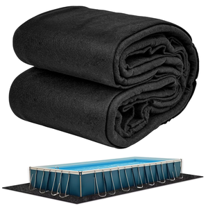 <span class=keywords><strong>Tapis</strong></span> de <span class=keywords><strong>sol</strong></span> pour <span class=keywords><strong>piscine</strong></span> <span class=keywords><strong>hors</strong></span> <span class=keywords><strong>sol</strong></span> 12*24 pieds, imperméable, respirant, résistant aux moisissures, pour piscines rondes et ovales, gris, noir, blanc - Product Image 5