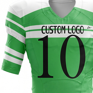 Uniforme de Fútbol Americano Elegante, Cómodo y Transpirable, 100% Poliéster Ecológico, Último Diseño, Alta Calidad, Personalizable - Product Image 5