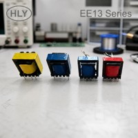 Mini transformateur à noyau de ferrite EE13 pour module d'alimentation de chargeur adaptateur de driver LED, bobinage de bobine SMPS haute fréquence