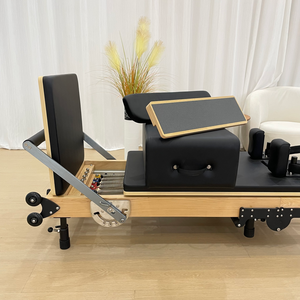 Cama de Pilates de Madera Ajustable, Plegable, de Calidad Profesional, Personalizable para Uso Doméstico, en Estudios o Gimnasios Comerciales - Product Image 5