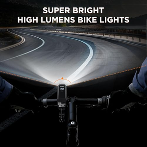 Feu arrière de vélo rechargeable avec capteur de nuit, affichage de la puissance, super lumineux, pour VTT et vélo de route, avec klaxon - Product Image 4