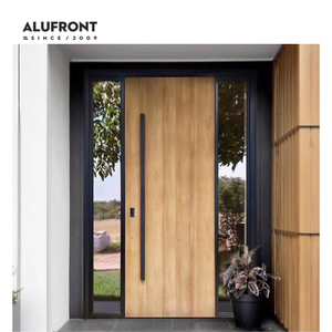 <span class=keywords><strong>Puerta</strong></span> de <span class=keywords><strong>Entrada</strong></span> Principal de Aluminio de Seguridad con Diseño Personalizado Antirrobo de ALUFRONT, <span class=keywords><strong>Puerta</strong></span> Pivotante de Seguridad para el Hogar - Product Image 4