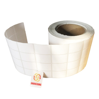 Rouleaux d'étiquettes codes-barres semi-brillantes, résistantes à l'eau et à l'huile, durables, 1x2 pouces, 4 étiquettes par ligne, pour usage en supermarché
