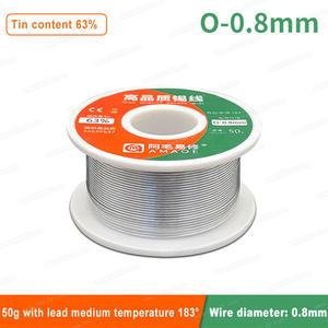 Recién llegado, línea de <span class=keywords><strong>estaño</strong></span> múltiple, alambre de soldadura de dos vías, Sn63/Pb37, 50g, <span class=keywords><strong>para</strong></span> reparación de teléfonos móviles - Product Image 2