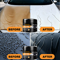 Cire de protection pour peinture automobile YABIKORA 170g, effet de cirage noir, résistante à la pluie acide, anti-pollution, haute brillance, cire solide, protection OEM