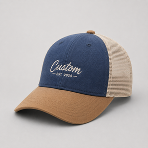 Custom Cotton Men 6 Panel Hat Structured <b>Baseball</b> <b>Cap</b> With Embroidery Logo for Sports Teams - Product Image 2