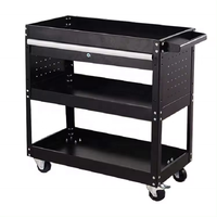 2024 fabricants armoire à outils en acier à 3 tiroirs avec roues chariot utilitaire chariot d'atelier métal CNC armoire à outils chariot chariot