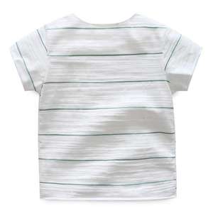 Compra en Línea de Camisetas Coreanas Lisas con Cuello Redondo para Niños de AliExpress China - Product Image 2