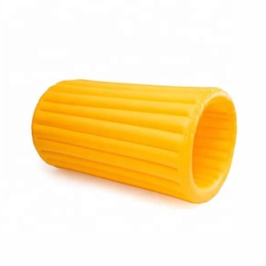 Yellow Rigatoni Shaped Inflatable Pool Noodle <strong>Giant</strong> Inflatable <strong>Pasta</strong> Float Swimming Pool Floating Lounge Large Pool Toy - Product Image 1