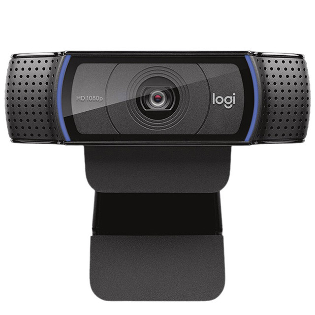 Logitech C920 PRO Anchor Recommended Camara High Value Beauty Desktop Computer Video HD Live Camara Black