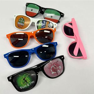 Lunettes de soleil personnalisées OEM 2022 avec logo, verres de protection UV 400, lunettes de soleil tendance en PC, promotion pour hommes et femmes, lunettes de soleil de protection - Product Image 5
