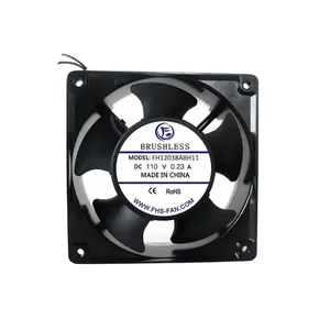 FH12038ABH11 AC 110V 120x120x38mm 120mm ventilatore di raffreddamento a flusso assiale senza spazzole