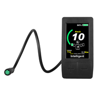 Joyebikes indicateur de vélo électrique 500C-H écran LCD couleur Bafang moteur à pédalier central 36V 48V 52V 60V kit de conversion de vélo électrique affichage