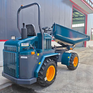 Gratis Verzending Zware Mini Dump Truck <span class=keywords><strong>Loader</strong></span> Met Wielen Articulted Rotatie Emmer Multifunctioneel Bouw Boerderij Gebruik - Product Image 2