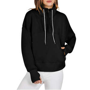 Vêtements pour femmes de haute qualité sweat-shirt vierge personnalisé pour femmes sweat-shirt à capuche à fermeture éclair de qualité supérieure vente en gros - Product Image 1