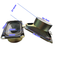 5090 50mm * 90mm 8Ohm 10W 4Ohm 10W aimant externe papier diaphragme grand aimant blindé magnétiquement haut-parleur haute qualité maison Tv