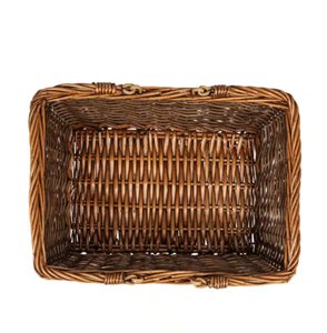 Cestino da Picnic cippato con manico intrecciato a mano uova di pasqua da bagno <span class=keywords><strong>per</strong></span> bambini giocattolo <span class=keywords><strong>in</strong></span> <span class=keywords><strong>vimini</strong></span> imballaggio regalo piccolo cesto di Halloween - Product Image 4