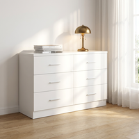 Commode à 6 tiroirs style nordique, prix avantageux, en promotion