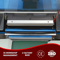 Machine d'emballage horizontale automatique pour sachets plastiques, idéale pour les glaces, les bâtonnets glacés et les sucettes glacées