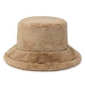 Sombrero de Pescador Ecológico para Mujer, Grueso, Suave y Cálido, para Pesca, Vacaciones al Aire Libre, con Peluche Sintético, para Invierno - Product Image 1