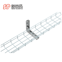 Panier en acier galvanisé Treillis métallique Chemin de câbles Acier Esthétique et durable Pont de chemins de câbles