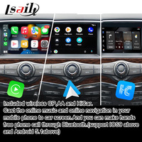 Módulo de Infoentretenimiento Inalámbrico Lsailt Android 13 8G con CarPlay, NetFlx y Google Play para Nissan Patrol 2010-2020 Y62