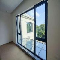 Ventana de PVC de Alta Calidad con Doble Acristalamiento y Diseño de Ahorro Energético, Ventana de PVC Impermeable, Ventana Corredera Doble de PVC