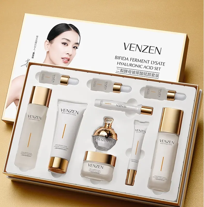 VENZEN — coffret cadeau de beauté pour le visage, ensemble de soin Facial, organique, hydratant, hydratant, pour la peau, étiquette privée