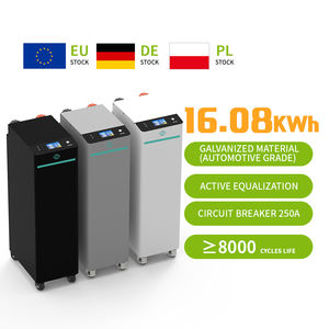 EUポーランド製 スタック型リン酸鉄リチウム電池パック Lifepo4バッテリー DIYキット 15kwh 16kwh 家庭用蓄電池ボックス - Product Image 1