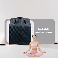 Kotak Sauna Spa Kecantikan Pedikur Tenda Sauna Mesin Mandi Uap Sauna Inframerah Jauh Kering Setengah Badan Ruang Sauna untuk Penggunaan Ruang Tamu Setengah Badan