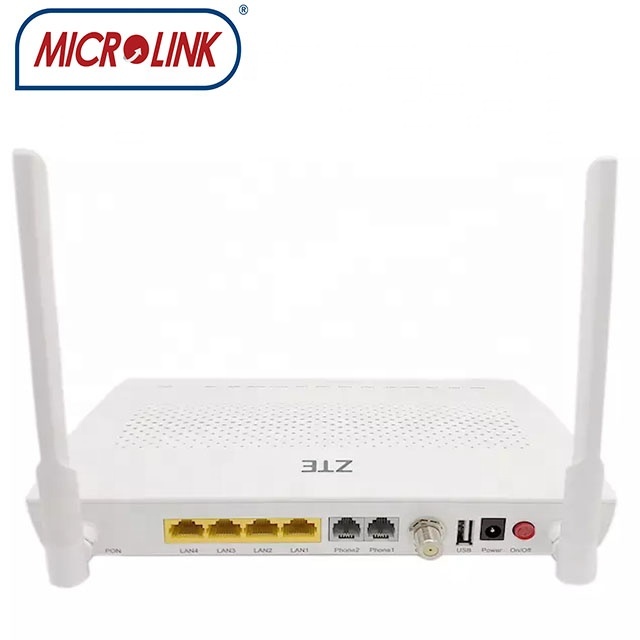 ZXHN F668 V5.2 Gpon Onu - 4GE+2POTS+1CATV+WIFI+USB Modem