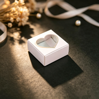 Boîtes en plastique PET recyclé imprimées sur mesure, best-sellers, emballage idéal pour bijoux, petites breloques et cadeaux artisanaux