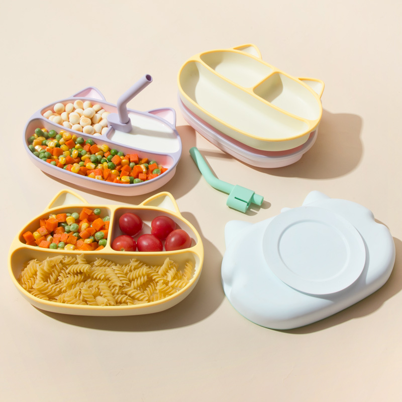 Customized Toddler Food Tableware Training Divided