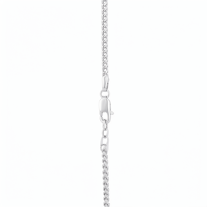 Cadena Minimalista de Platino Pt950 con Eslabones Entrelazados, Color Blanco Espina de Pescado, Unisex, para Regalo, Uso Formal - Product Image 6