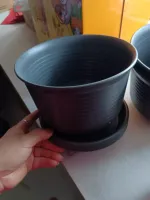 Pots de fleurs en plastique classiques écologiques à prix d'usine pour la maison et le jardin, fournitures de jardinage
