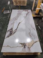 Panneaux muraux en PVC artificiel imitation marbre UV, différents styles, alternative au marbre, pour la décoration intérieure